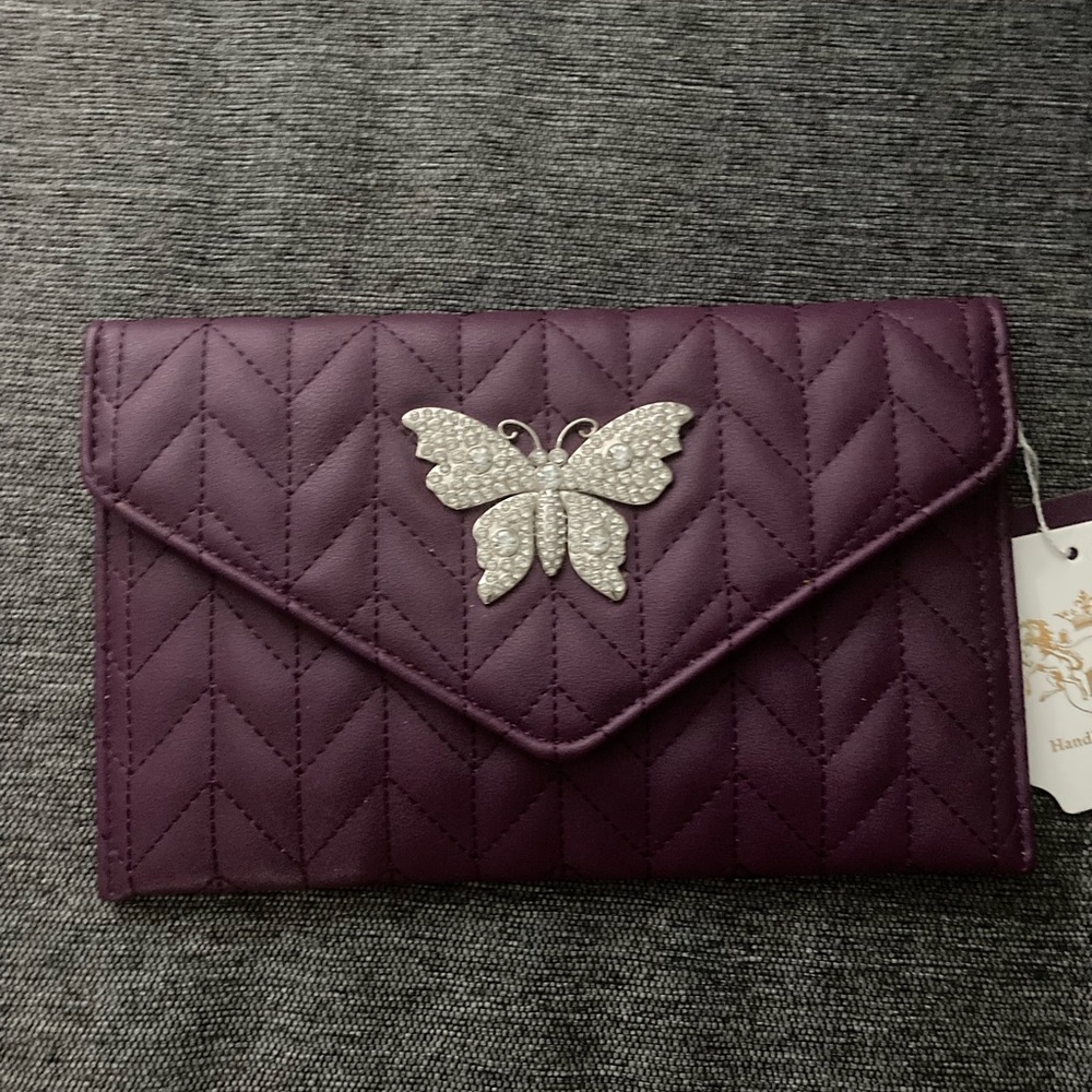 Butterfly Envelope Evening Bag